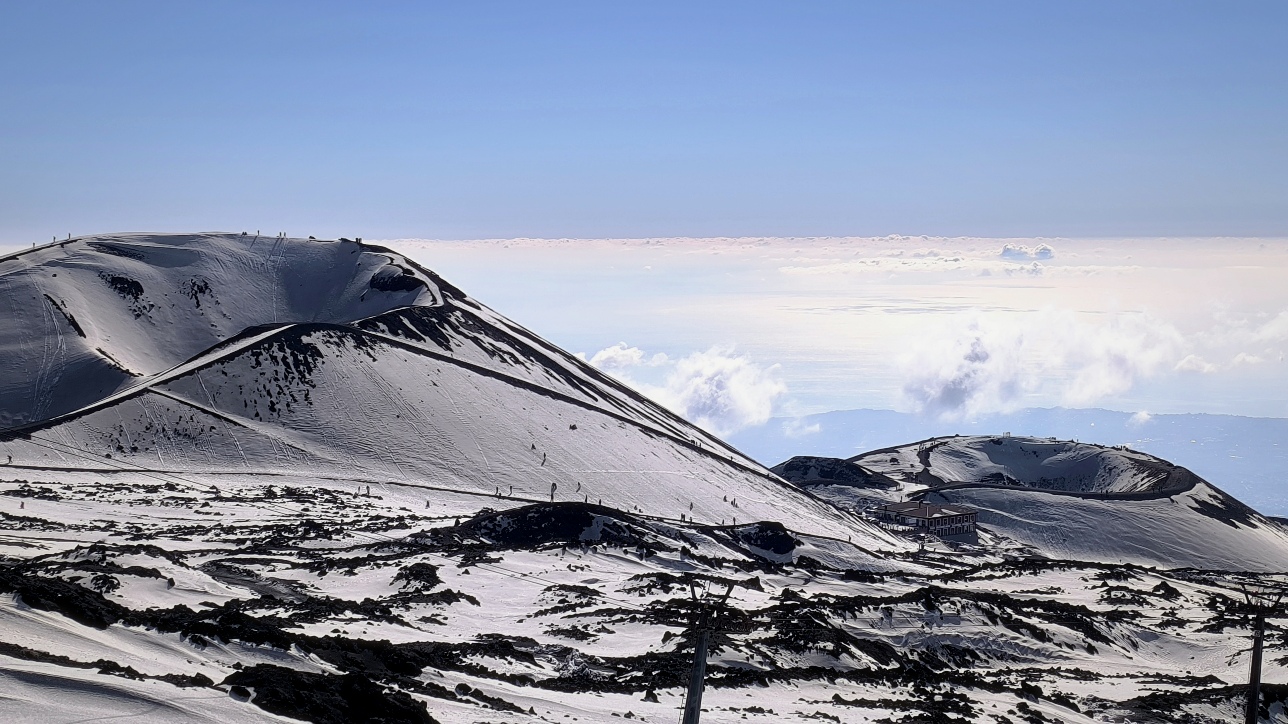 Włochy, Etna, Sycylia